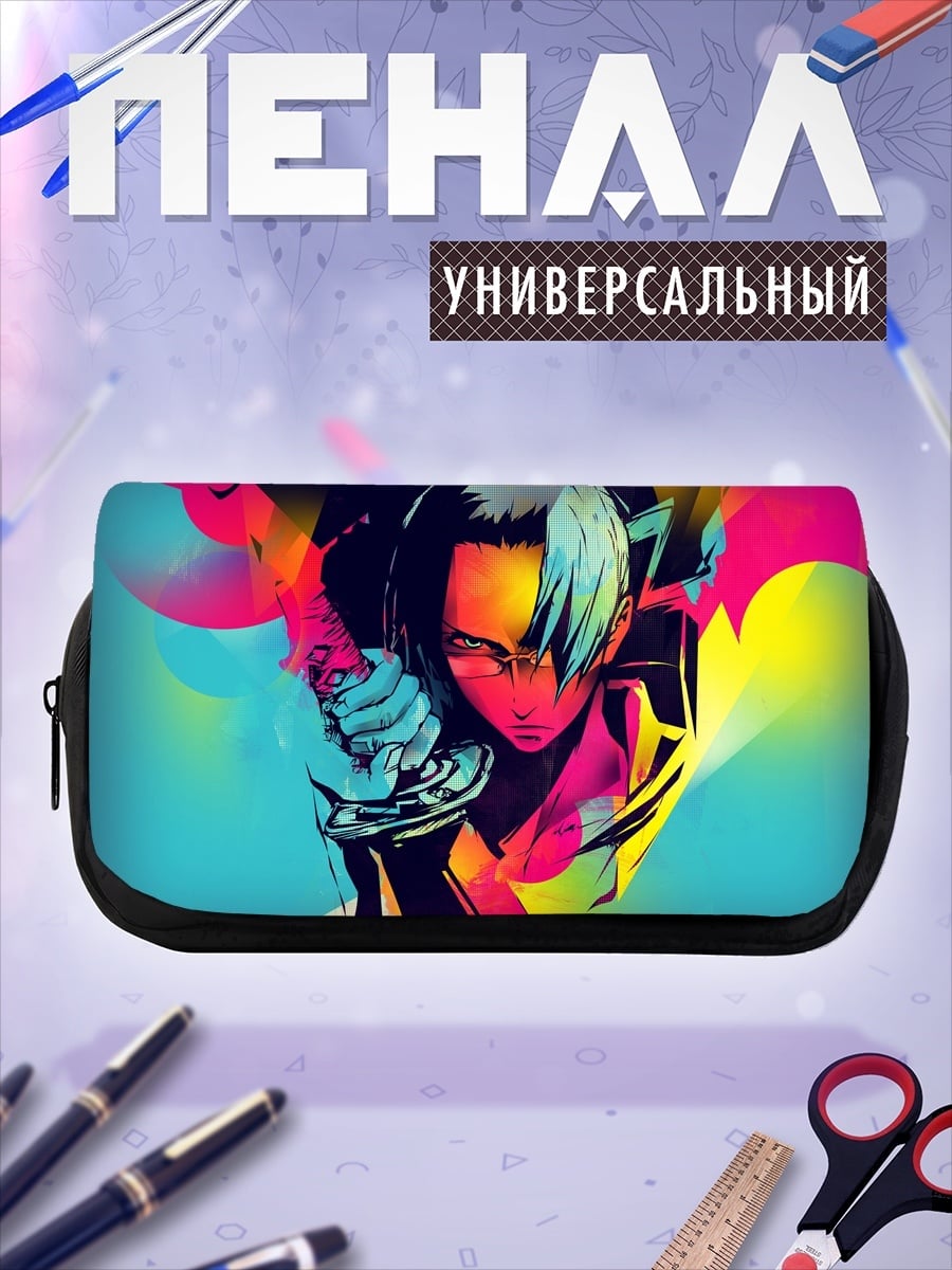 Пенал-косметичка аниме самурай