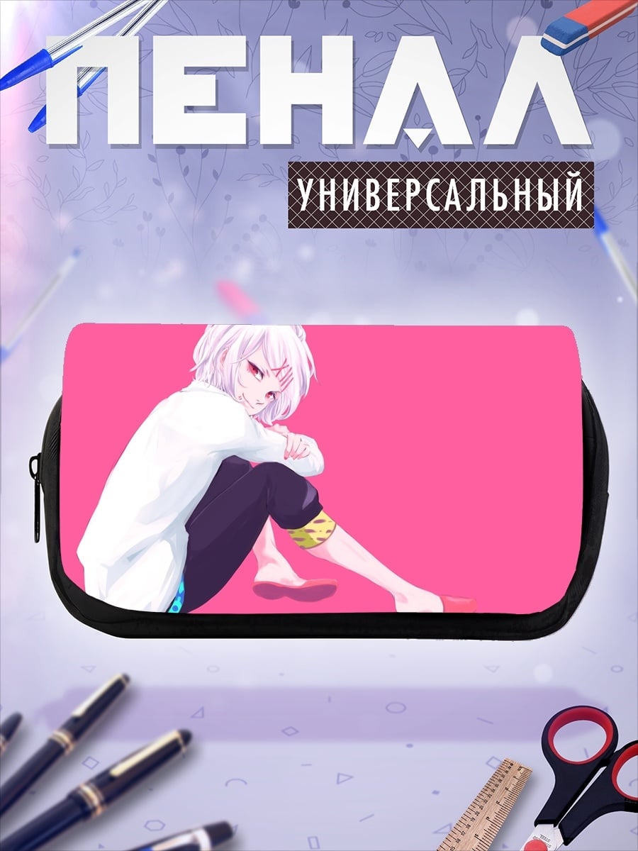 Пенал-косметичка Аниме девушка