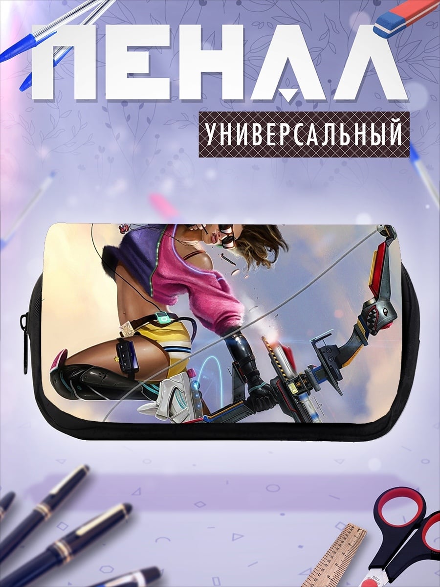 Пенал-косметичка Девушка с луком