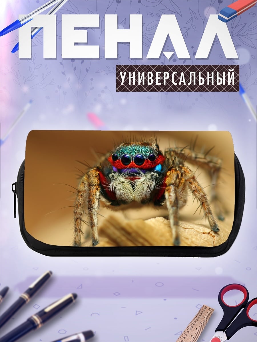 Пенал-косметичка паук прыгун