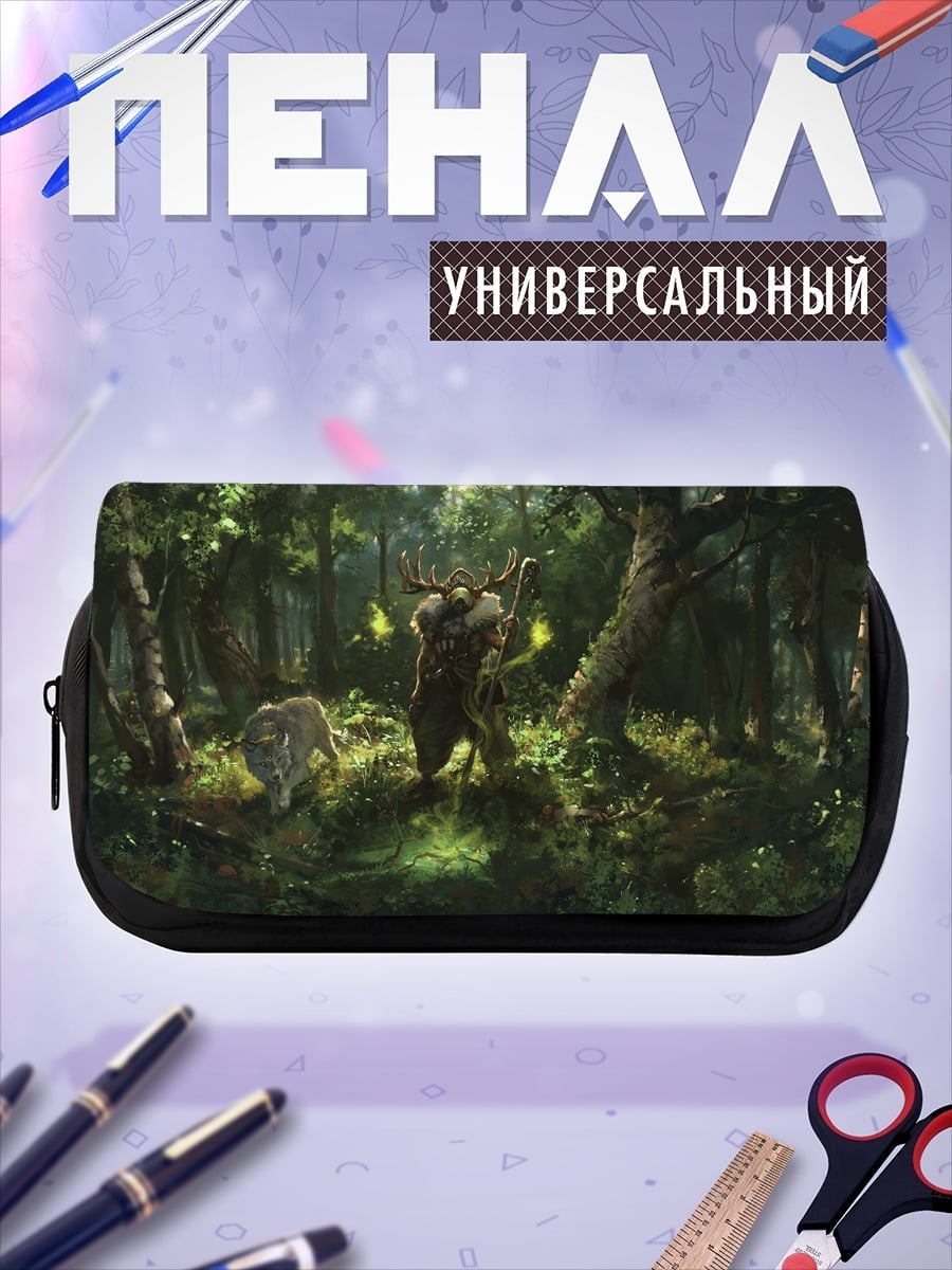 Пенал-косметичка Лесной дух оленя