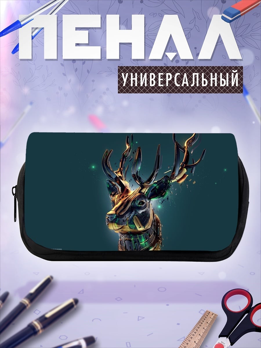 Пенал-косметичка Стилизованный олень