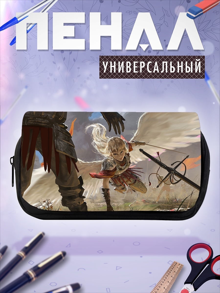 Пенал-косметичка Ангел воин