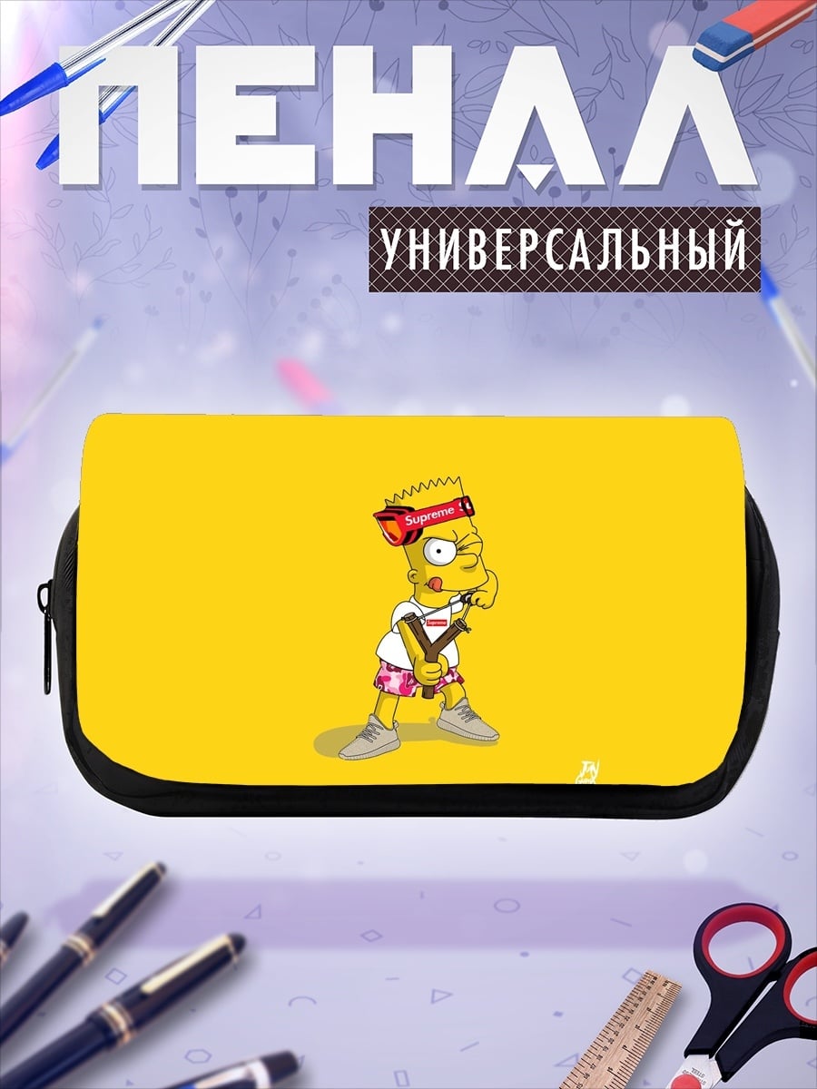 Пенал-косметичка Барт Симпсон