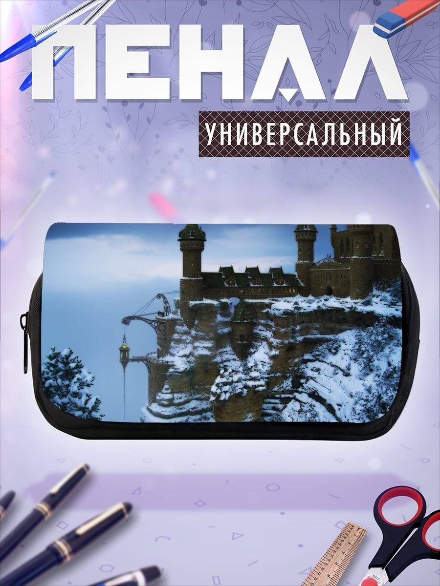 Пенал-косметичка Заснеженный замок Хогвартс