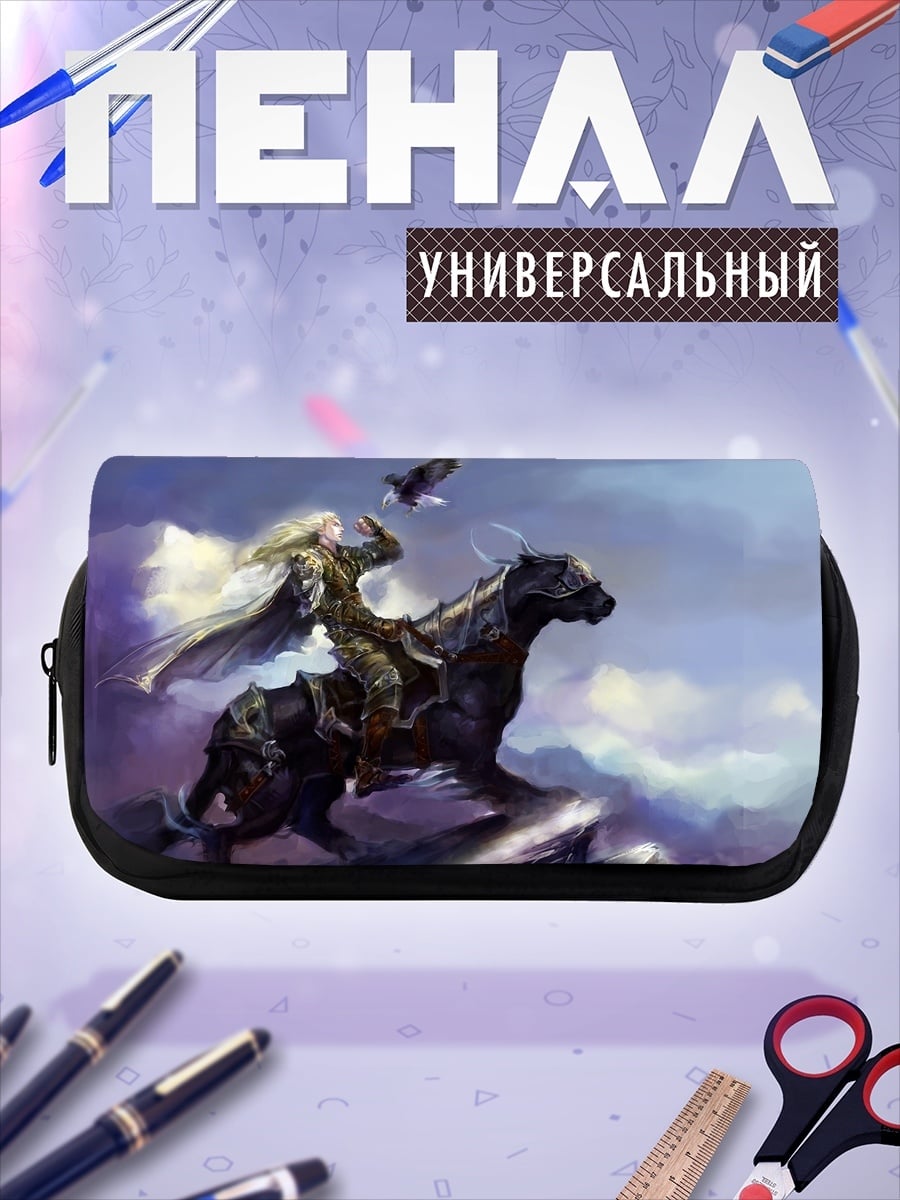 Пенал-косметичка Воин на коне