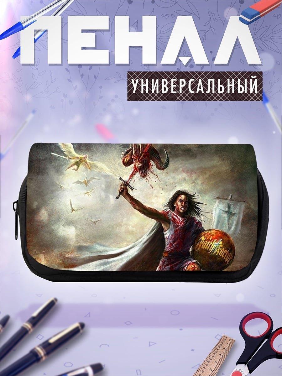 Пенал-косметичка воин против демона