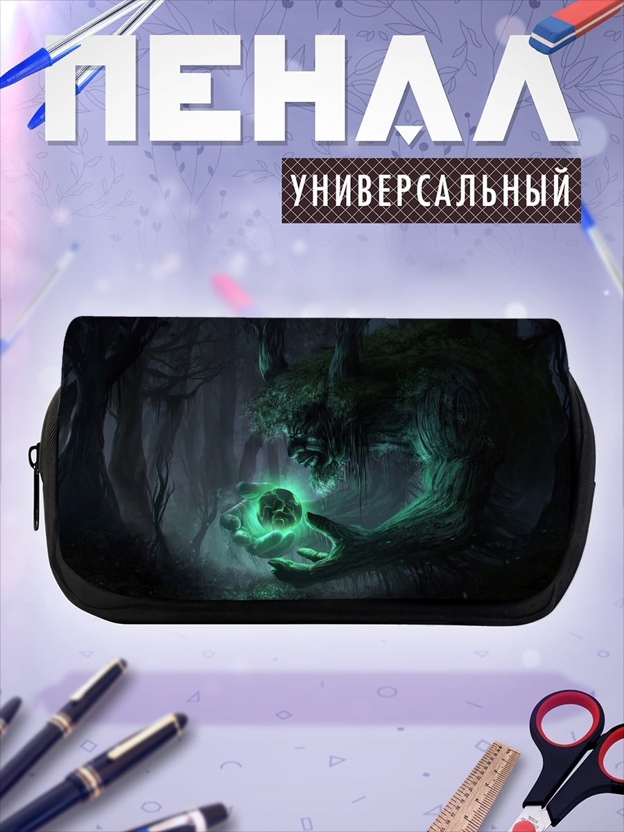 Пенал-косметичка лесной дух свечение