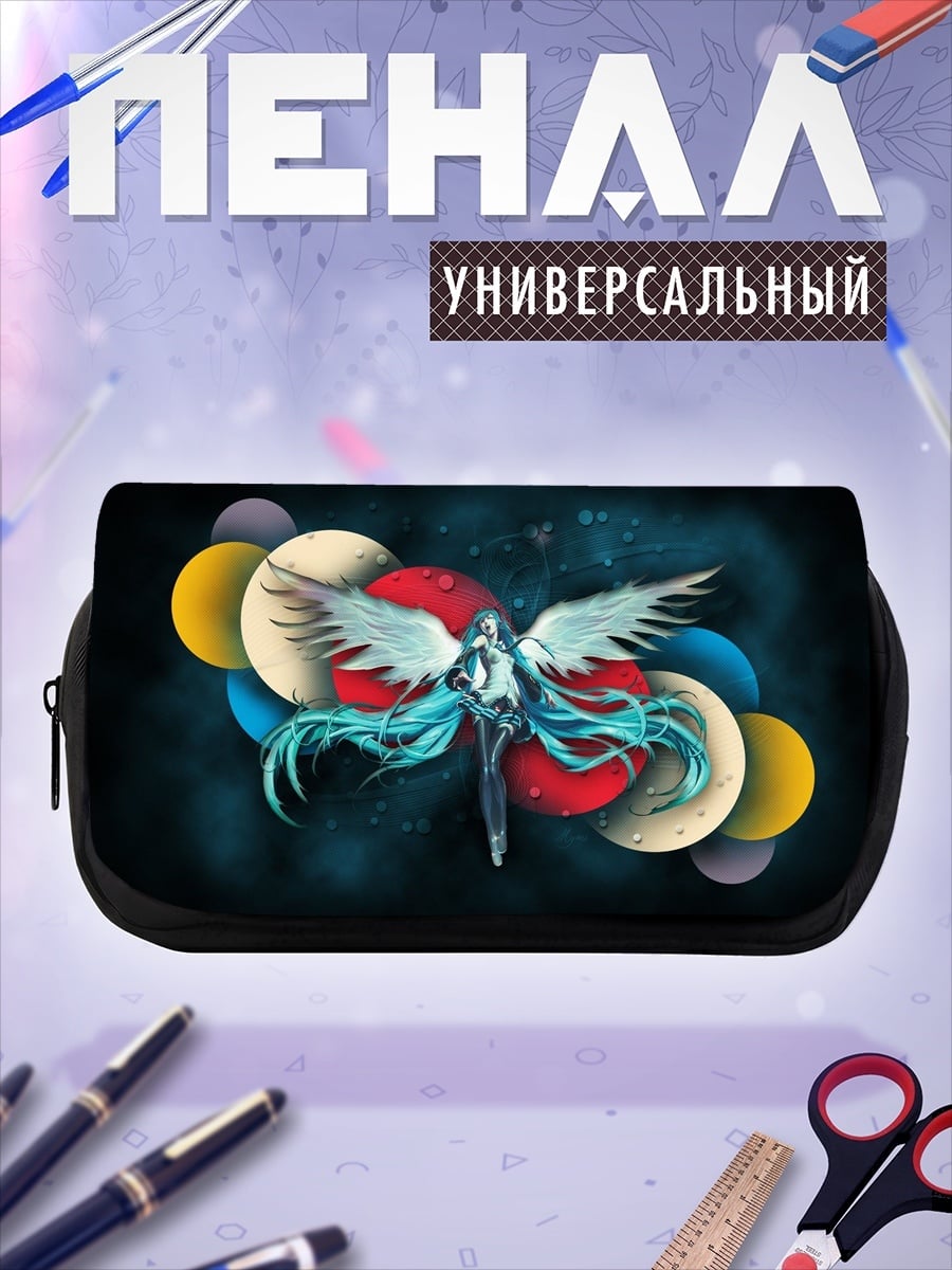 Пенал-косметичка ангел в космосе
