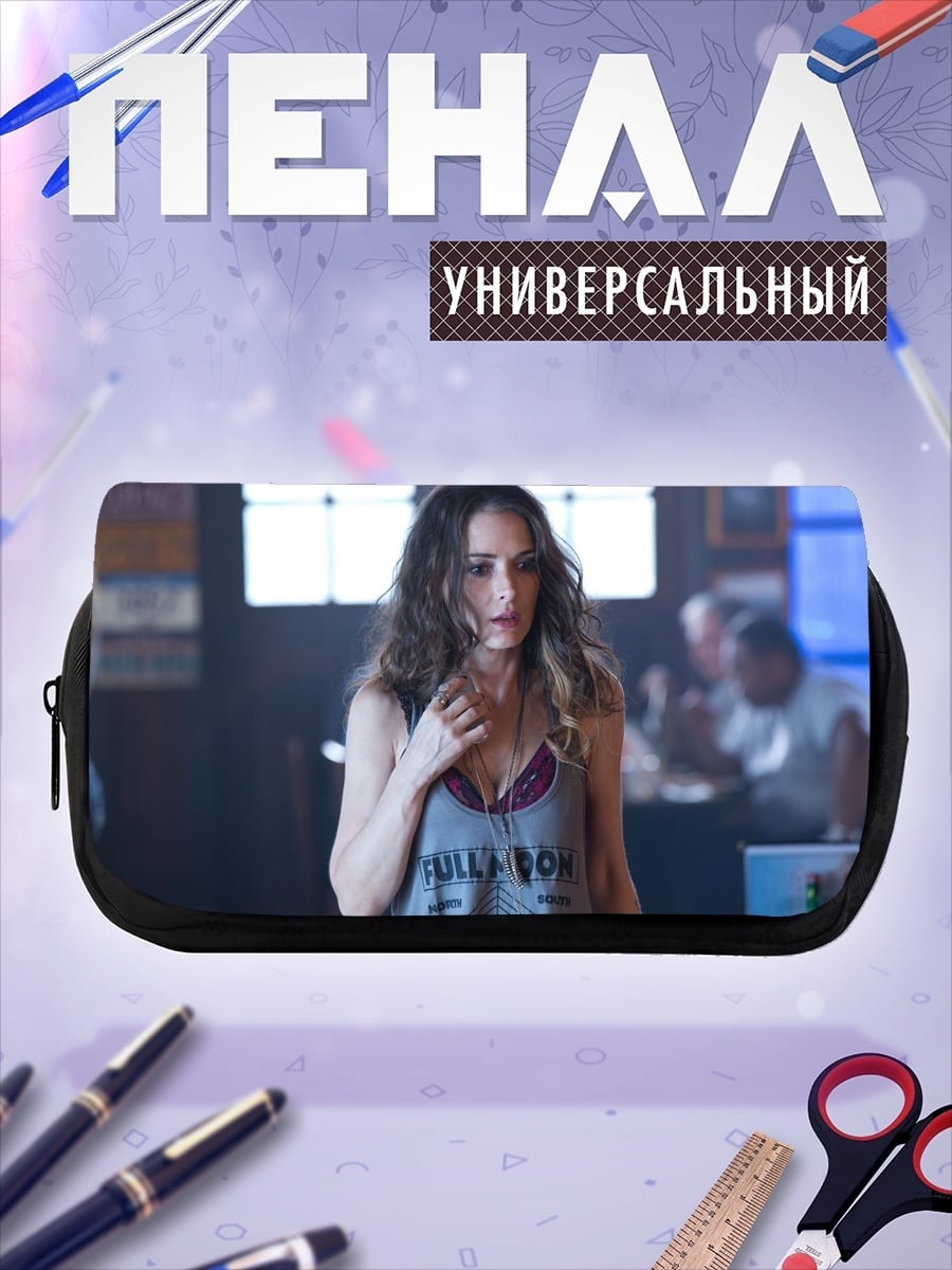 Пенал-косметичка Девушка в майке