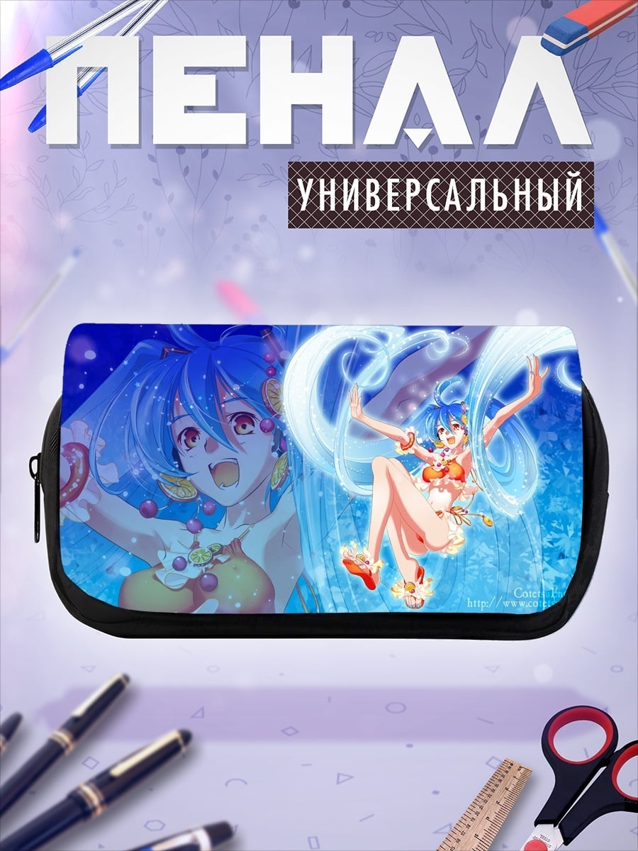 Пенал-косметичка Аниме девушка в воде