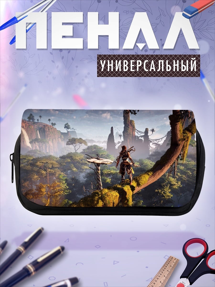 Пенал-косметичка Девушка на дереве