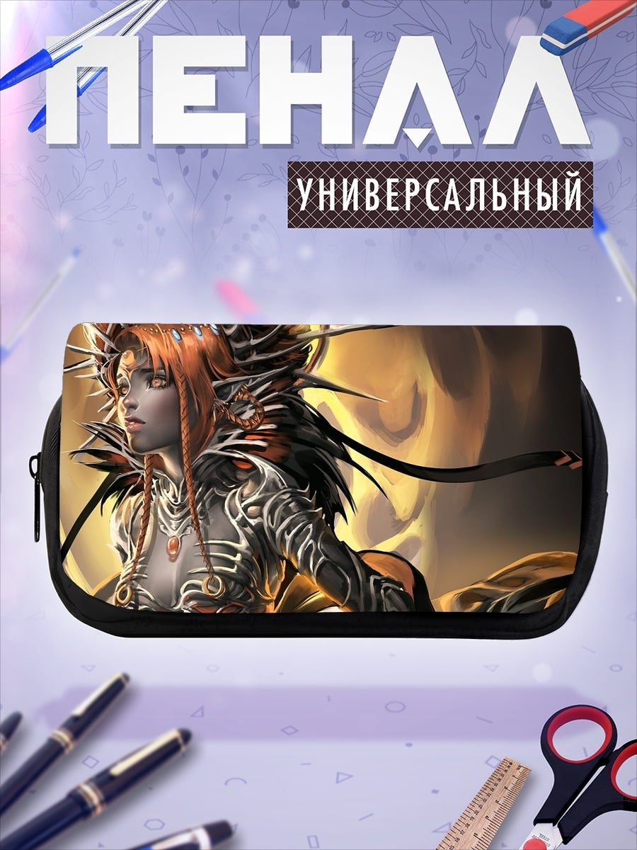 Пенал-косметичка Воительница в доспехах