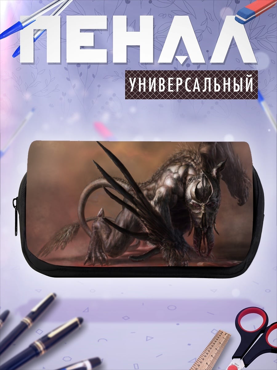 Пенал-косметичка Зловещий монстр
