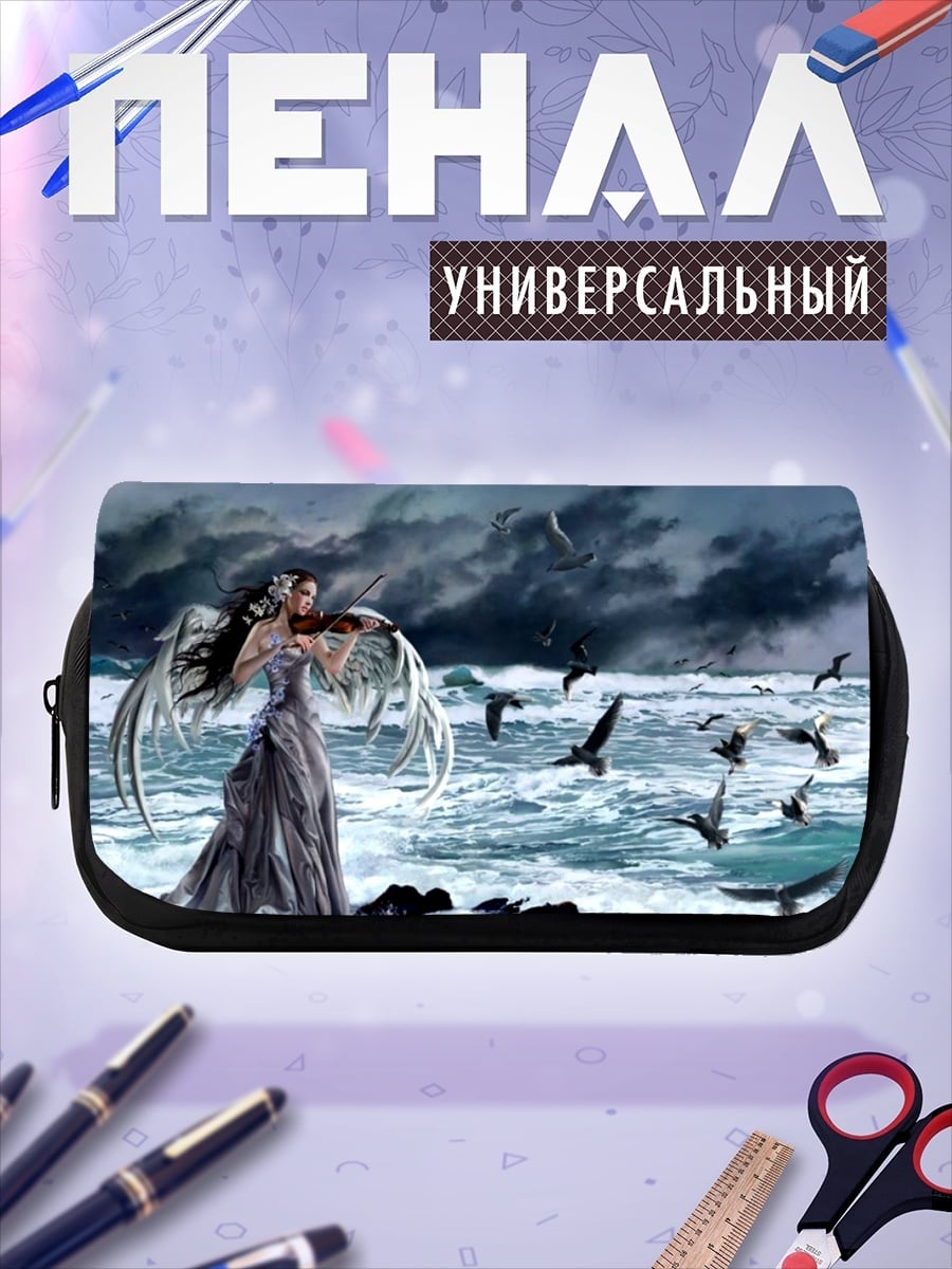 Пенал-косметичка ангел над морем