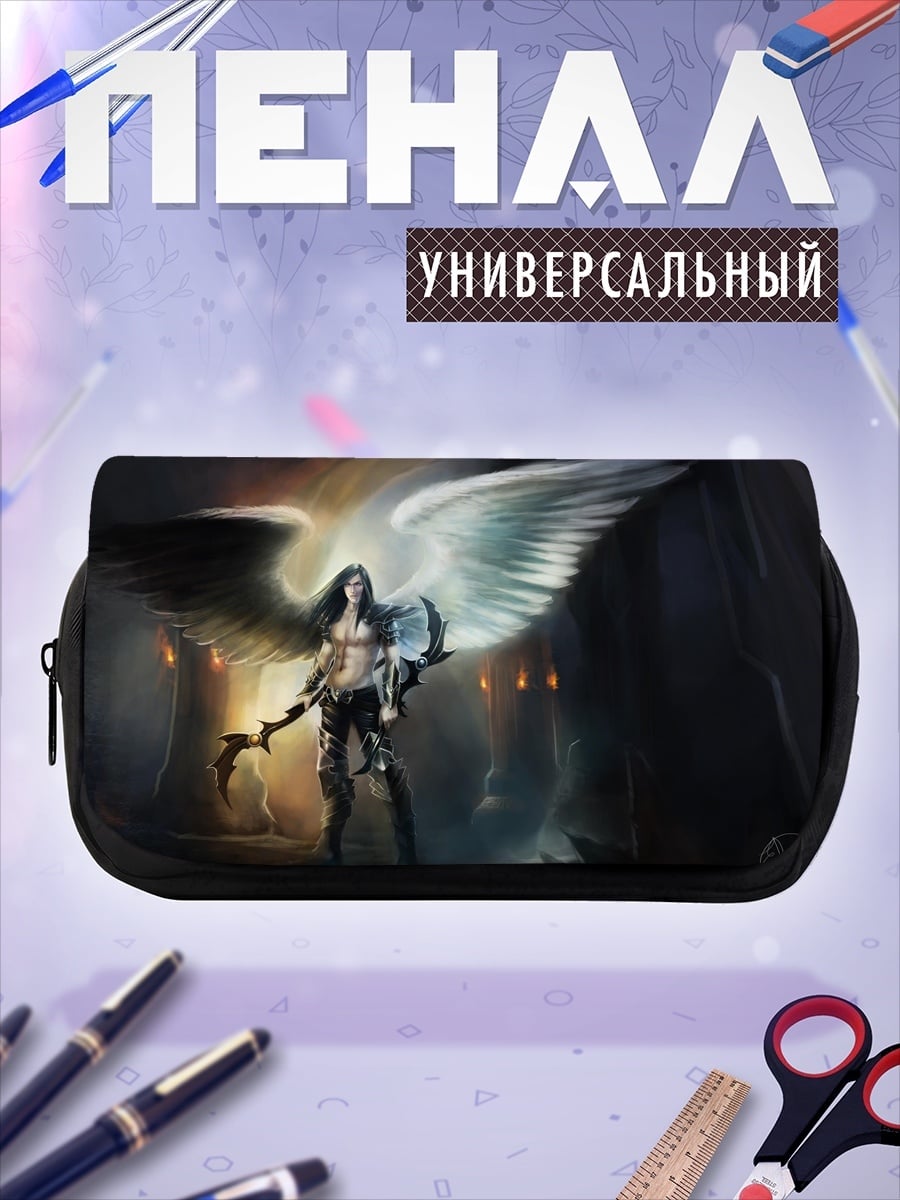 Пенал-косметичка Воинственная ангелица