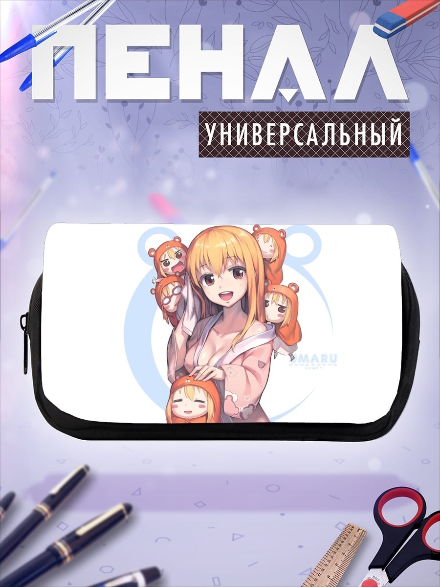 Пенал-косметичка Аниме девушка