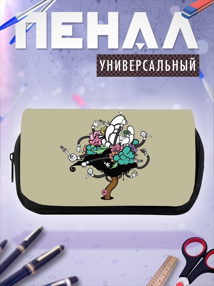 Пенал-косметичка Абстрактное дерево жизни