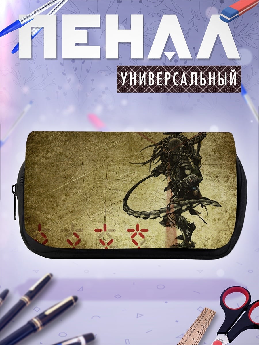 Пенал-косметичка воин с мечом