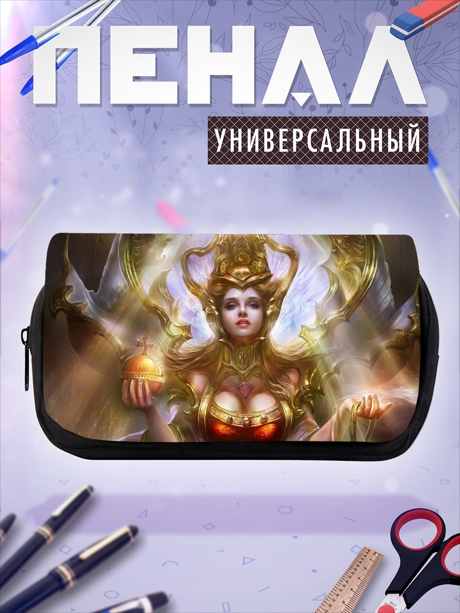 Пенал-косметичка Золотая богиня власти
