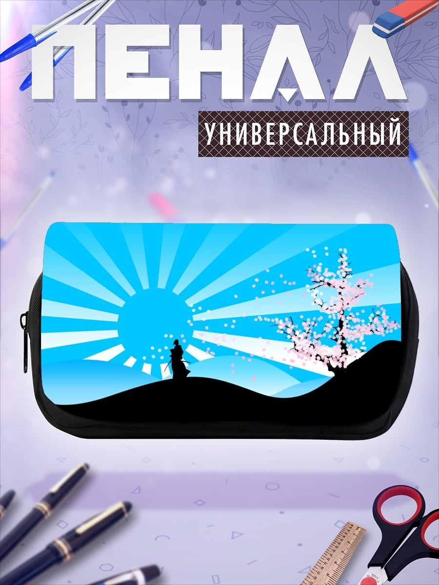 Пенал-косметичка Сакура и самурай