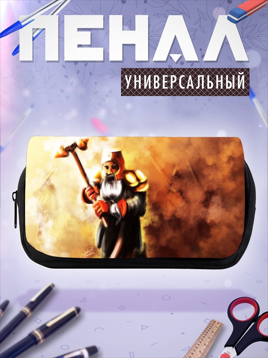 Пенал-косметичка Воин с молотом