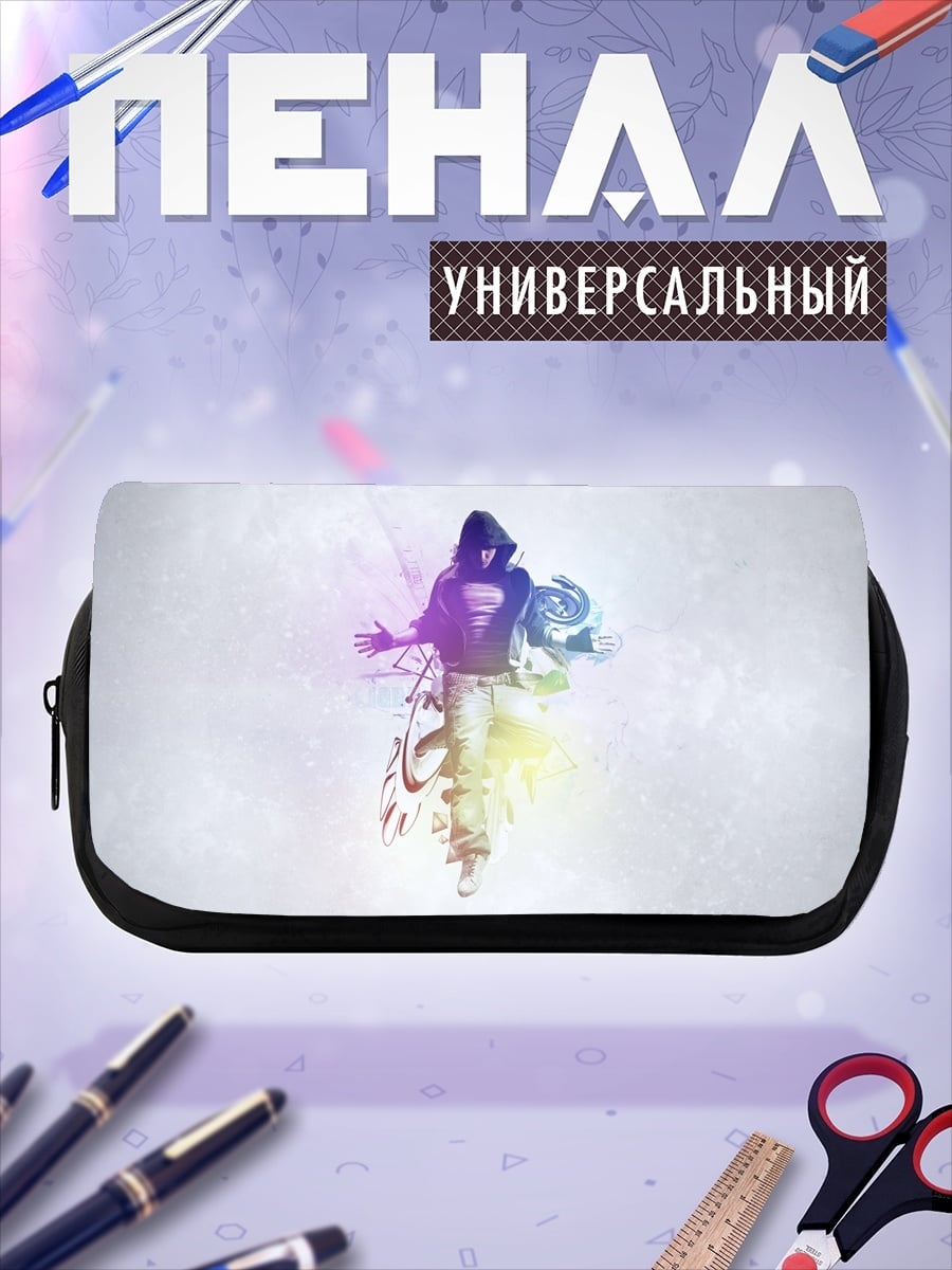 Пенал-косметичка Парень в капюшоне