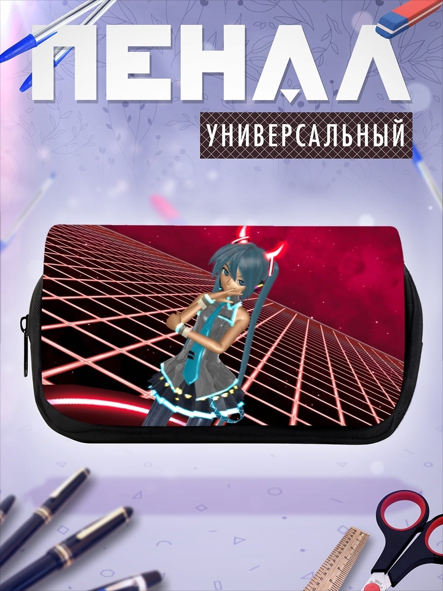 Пенал-косметичка Аниме девушка демон