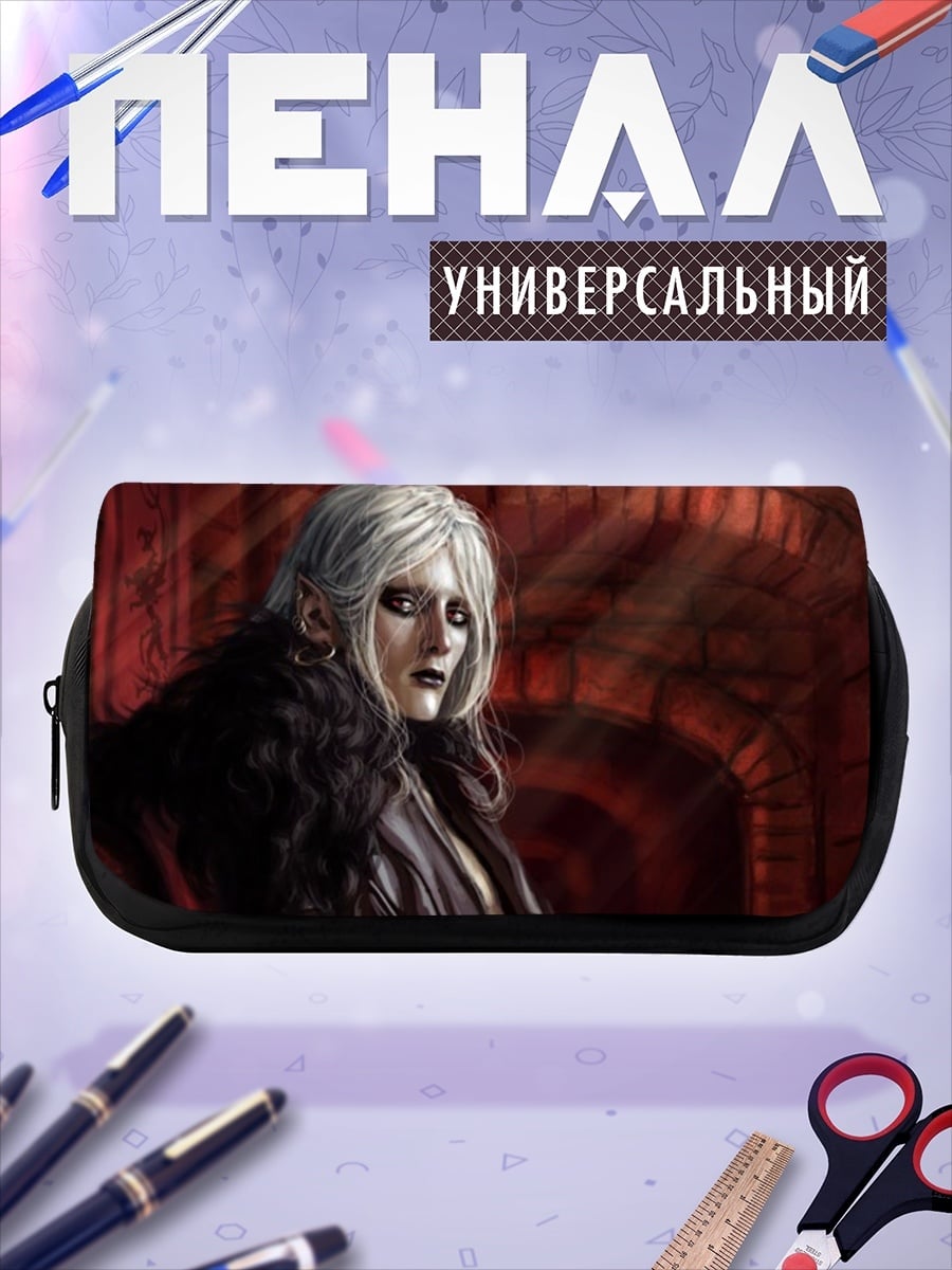 Пенал-косметичка Эльфийка в замке