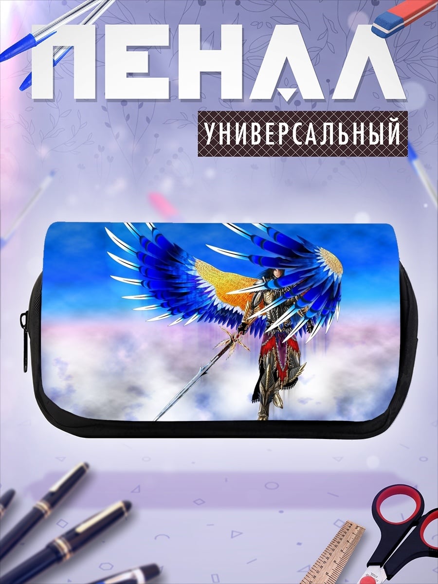 Пенал-косметичка ангел с крыльями