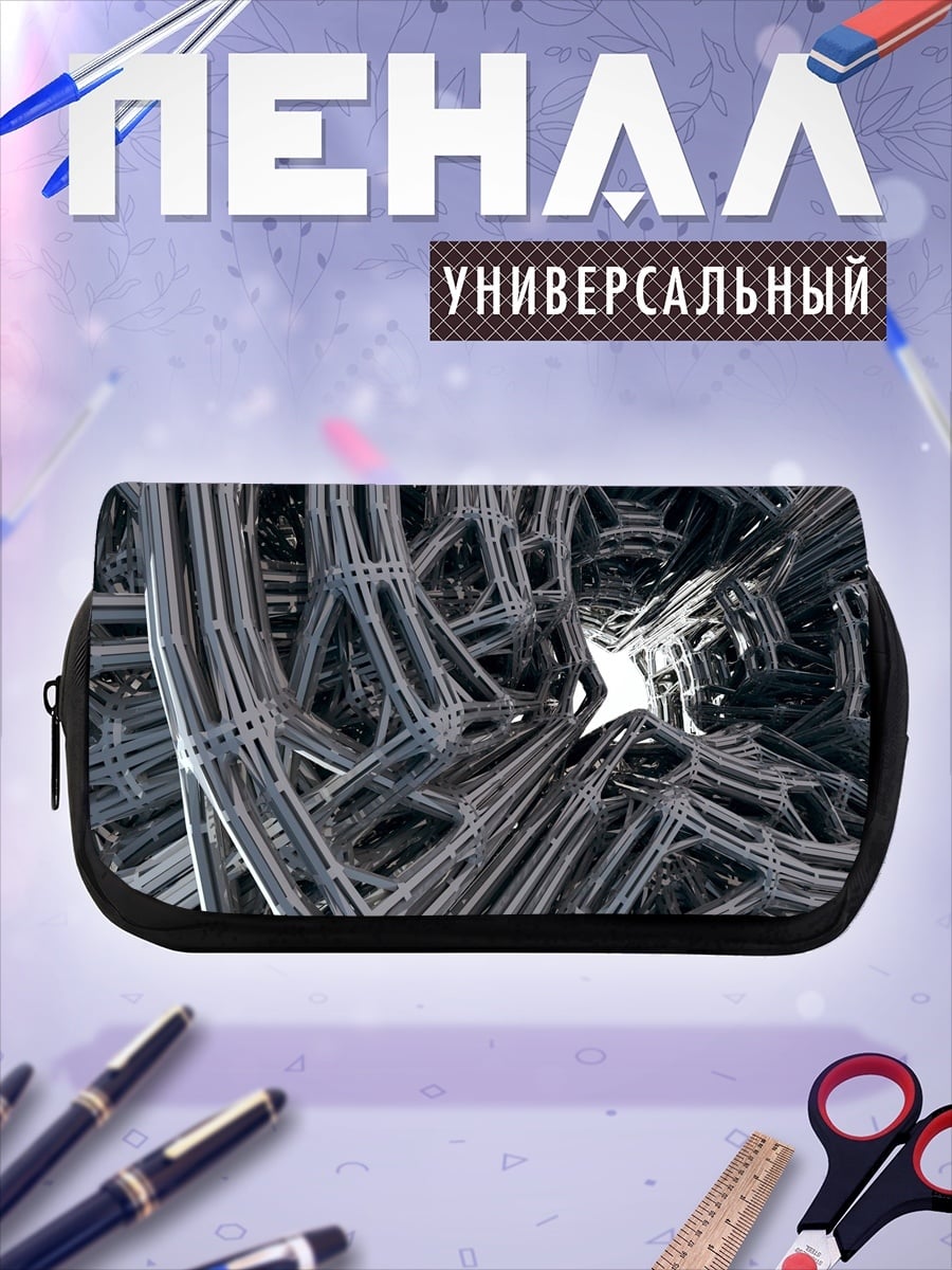 Пенал-косметичка Сложная структура
