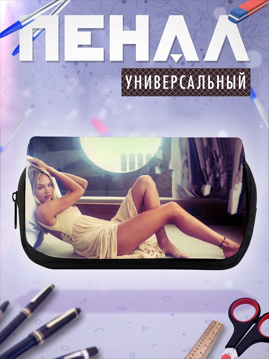 Пенал-косметичка Девушка в платье