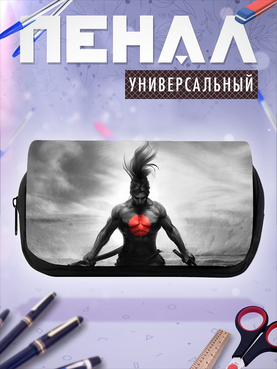 Пенал-косметичка самурай с мечом