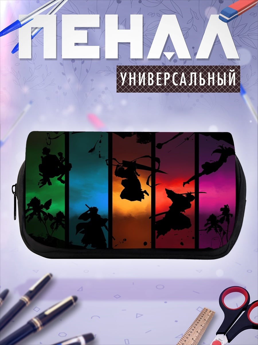 Пенал-косметичка Самураи в цвете