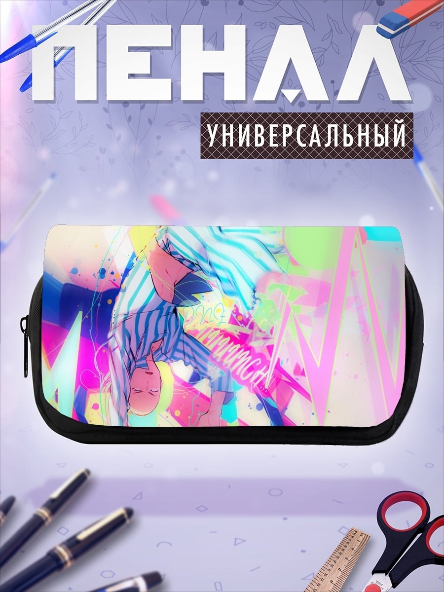 Пенал-косметичка Аниме девушка