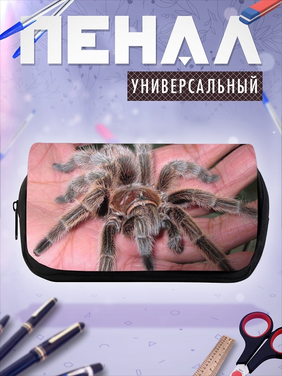 Пенал-косметичка паук тарантул