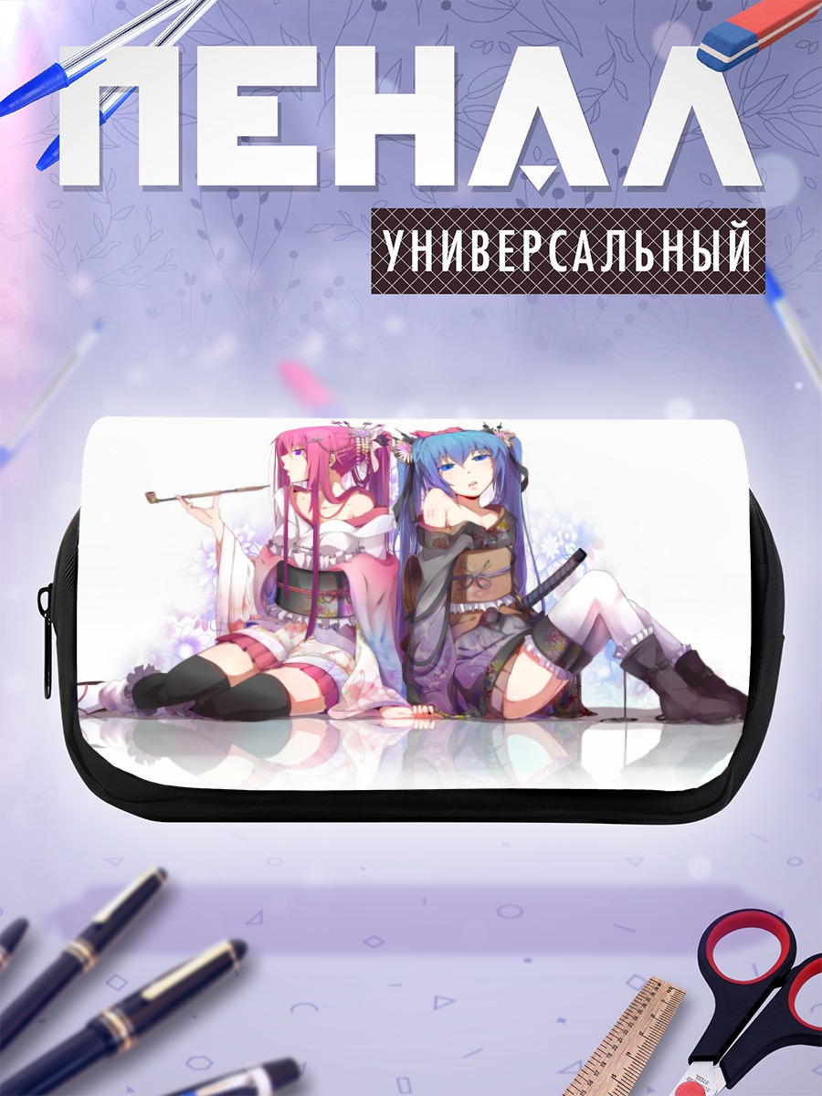 Пенал-косметичка Мику Хацунэ и Лука