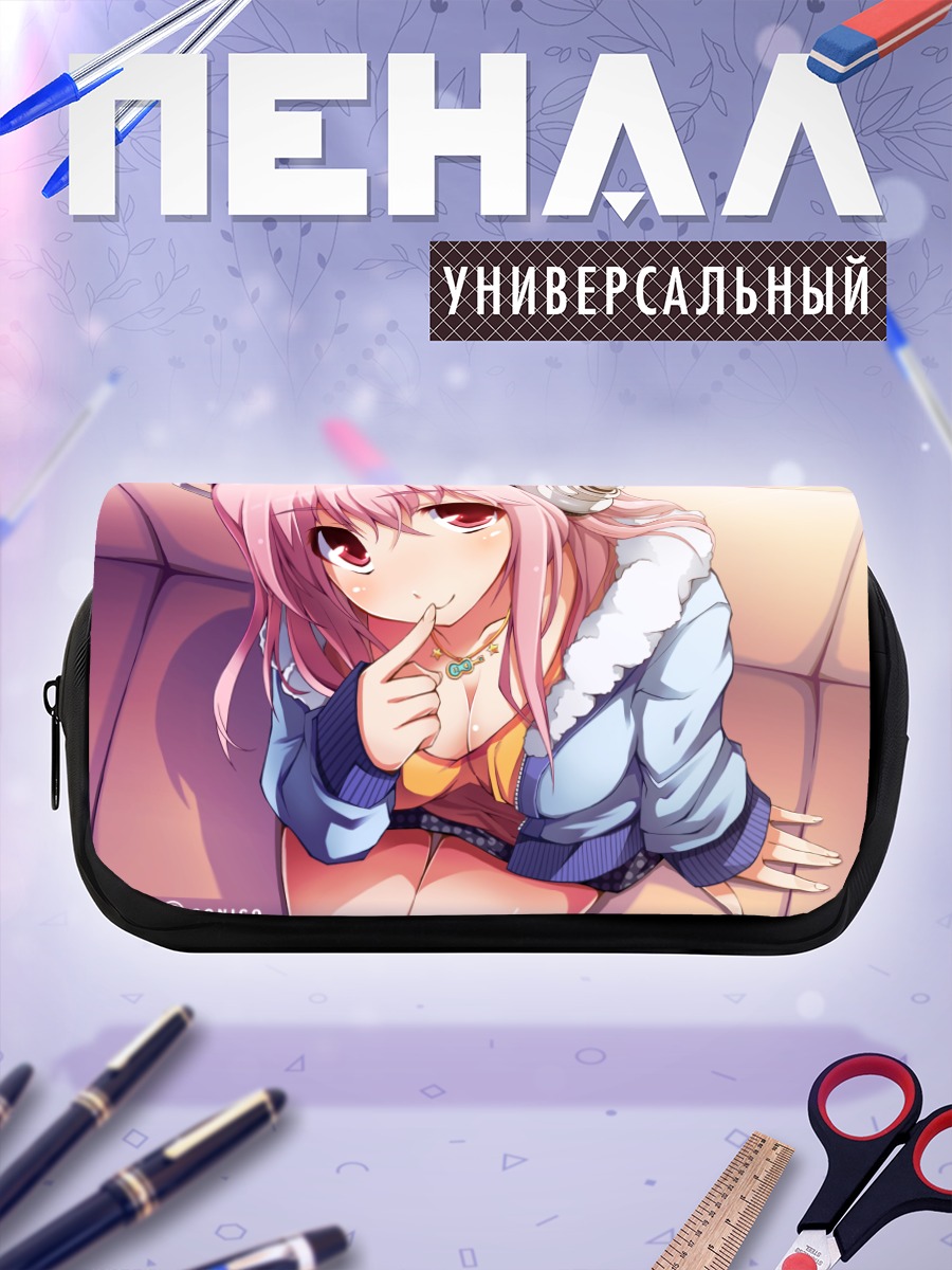 Пенал-косметичка Сонико в наушниках