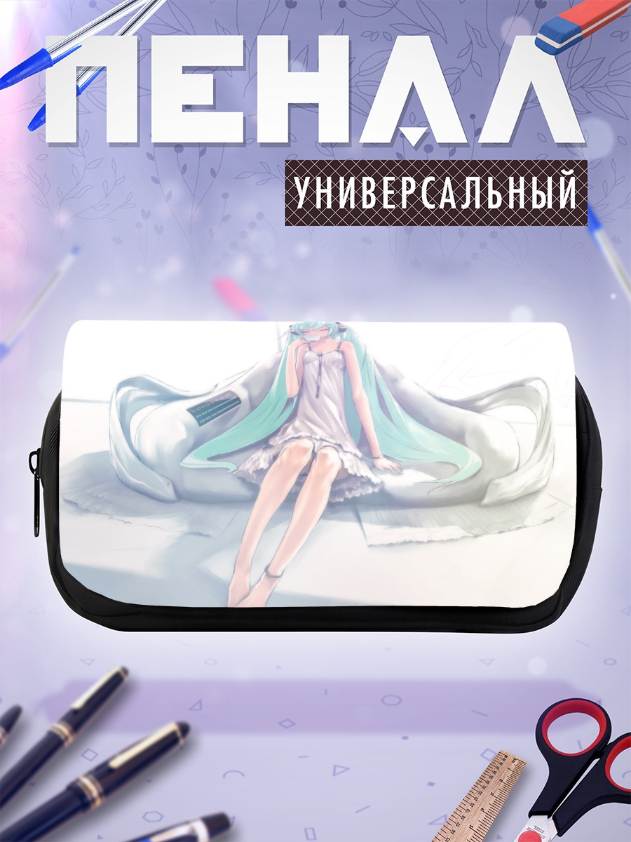 Пенал-косметичка Мику Хацунэ в платье