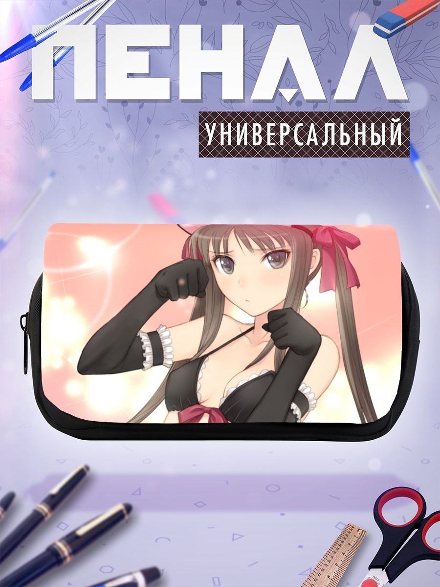 Пенал-косметичка Мио Сугияма в ушках