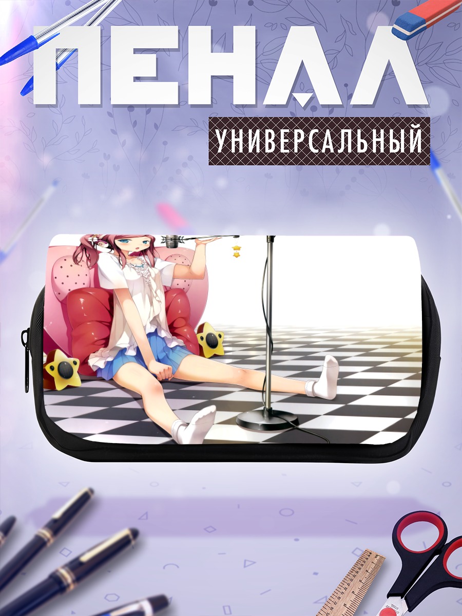 Пенал-косметичка Момока Чиёда у микрофона