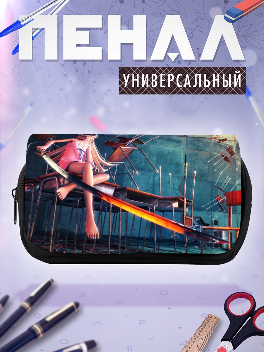 Пенал-косметичка Шинобу Ошино с мечом