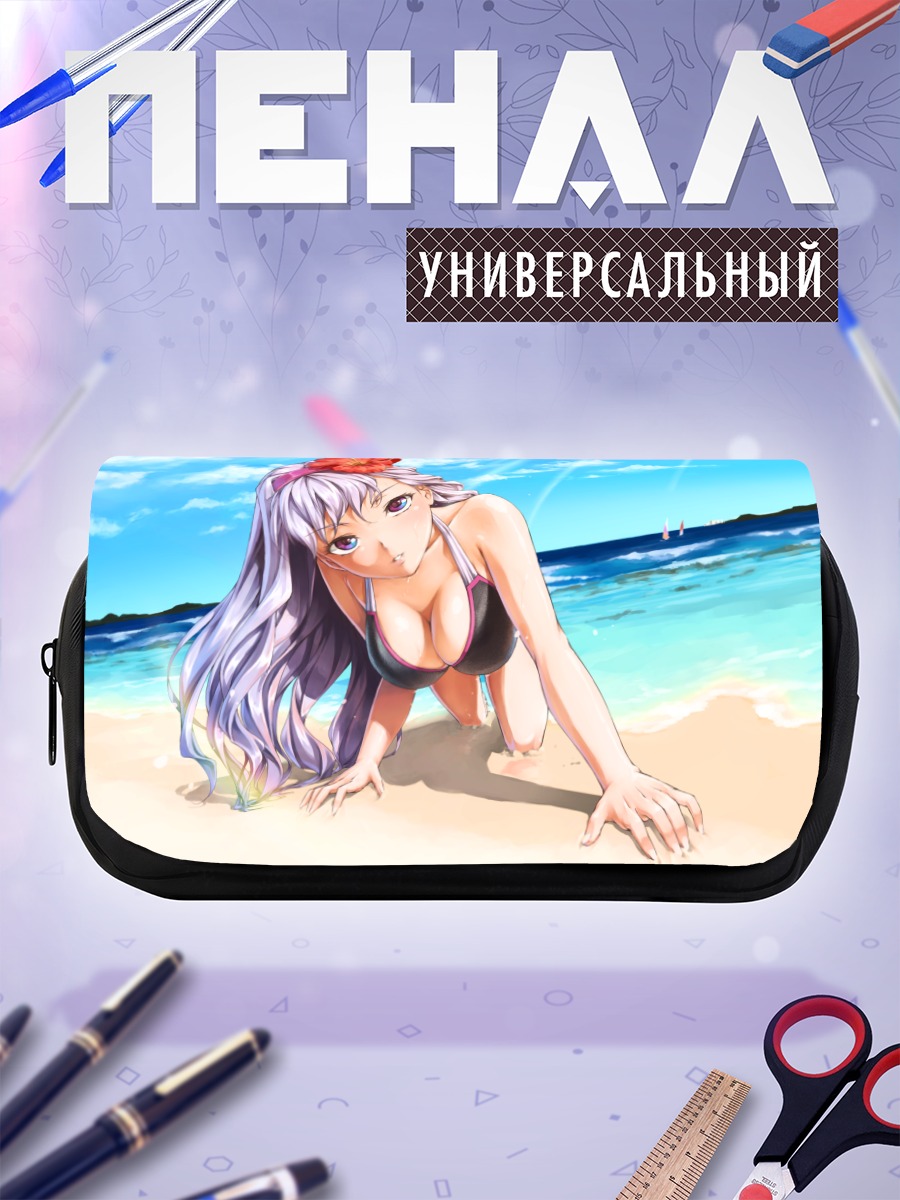 Пенал-косметичка Таканэ Сидзё на пляже