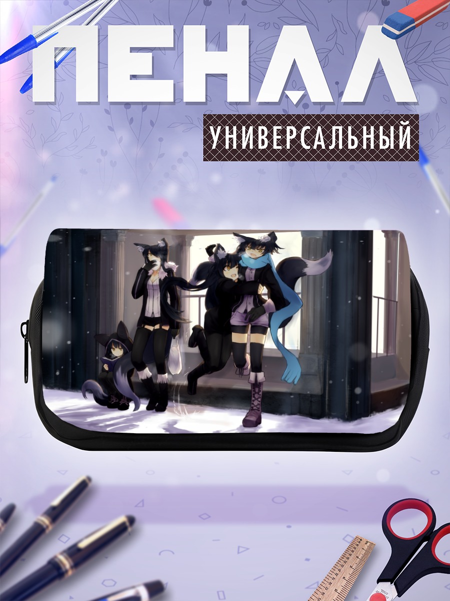Пенал-косметичка Нанако в снегу