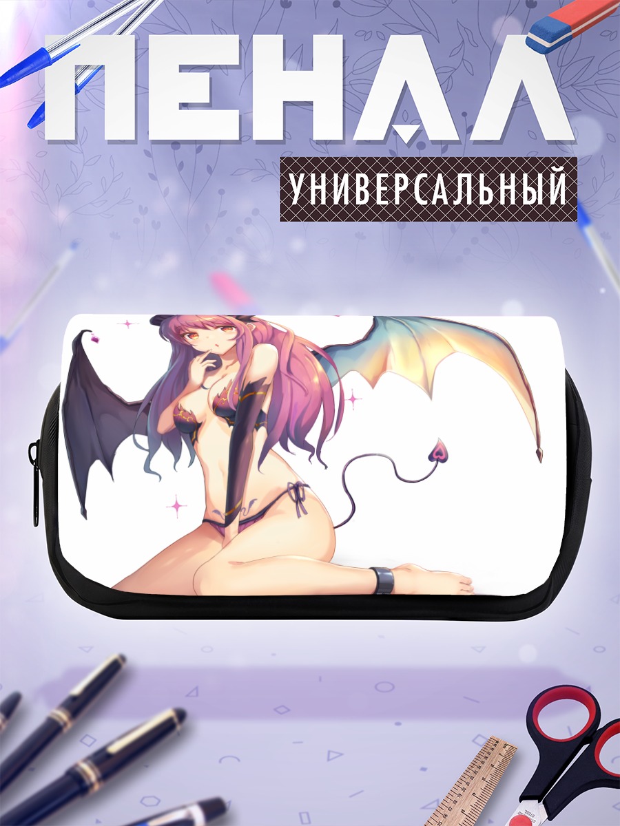 Пенал-косметичка Розовая демоница