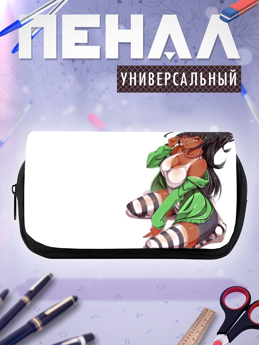Пенал-косметичка Сайрон Танрёку в зеленом