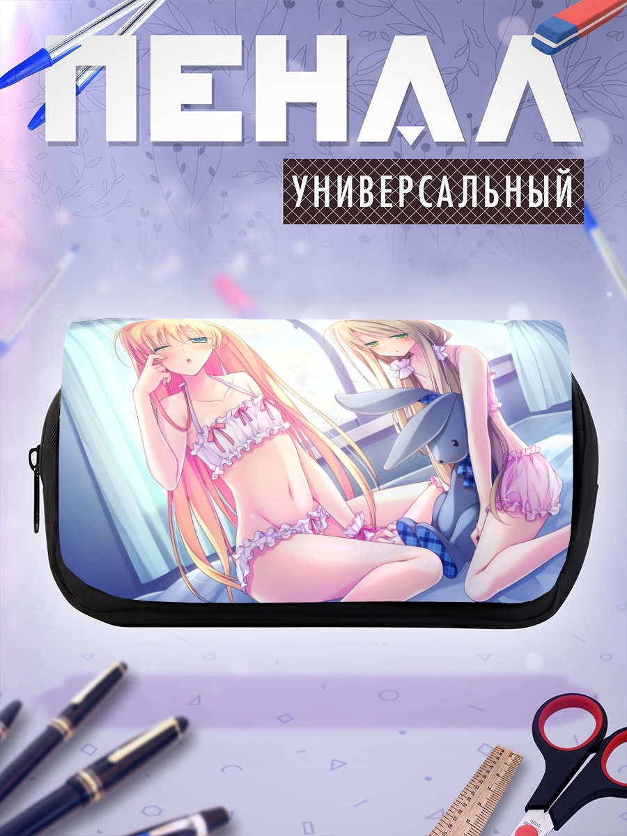 Пенал-косметичка Аяка и Рёка в белье