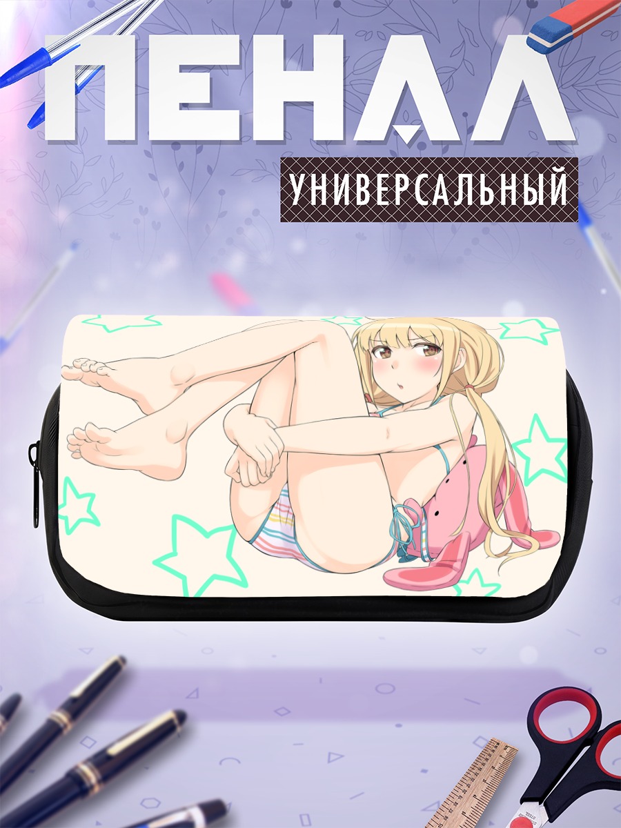 Пенал-косметичка Футаба Анзу со звездами