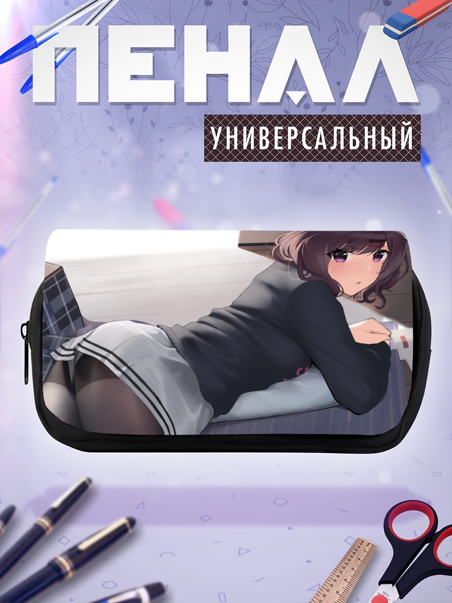 Пенал-косметичка Мадока Хигучи в комнате
