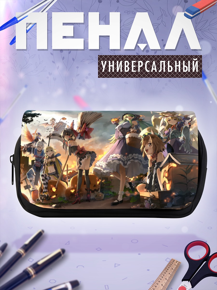 Пенал-косметичка Рейму Хакурей и подруги